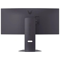 Moniteur de jeu incurvé DEL AV WQHD gris à gris 5 ms 160 Hz 34 po FreeSync de LG (34G600A-B) - Noir
