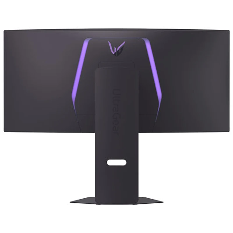 Moniteur de jeu incurvé DEL DELO WQHD gris à gris 0,03 ms 240 Hz G-Sync FreeSync 34 po de LG (34GX900A-B) - Noir