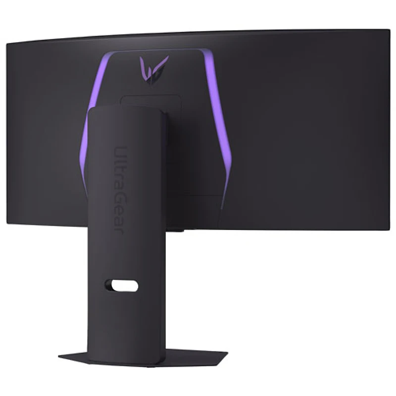 Moniteur de jeu incurvé DEL DELO WQHD gris à gris 0,03 ms 240 Hz G-Sync FreeSync 34 po de LG (34GX900A-B) - Noir