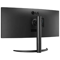 Moniteur incurvé DEL AV WQHD gris à gris 5 ms 100 Hz 34 po de LG (34WR55QK-B) - Noir