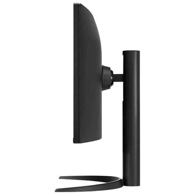 Moniteur incurvé DEL AV WQHD gris à gris 5 ms 100 Hz 34 po de LG (34WR55QK-B) - Noir
