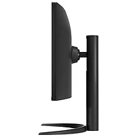 Moniteur incurvé DEL AV WQHD gris à gris 5 ms 100 Hz 34 po de LG (34WR55QK-B) - Noir