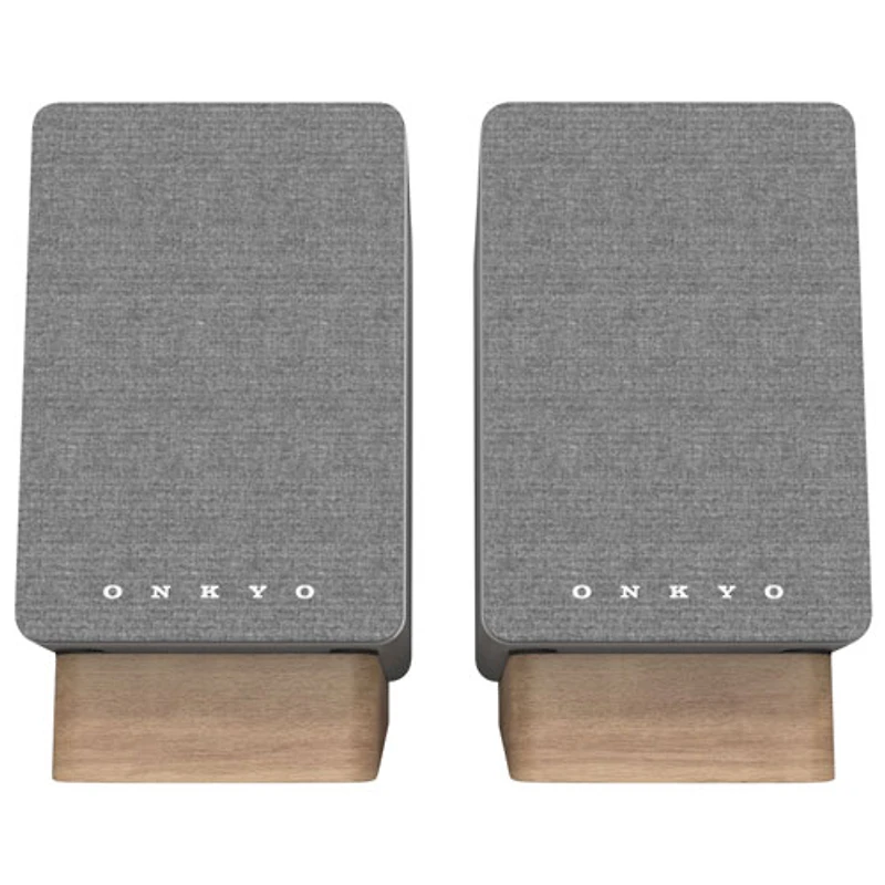 Onkyo GX10DBW 30-Watt Bookshelf Speaker - Pair - White