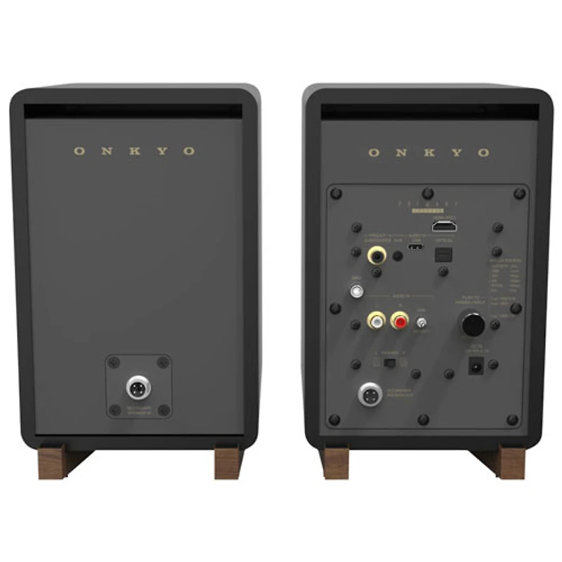 Onkyo GX30ARCB 50-Watt Bookshelf Speaker - Pair - Black