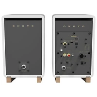 Onkyo GX30ARCW 50-Watt Bookshelf Speaker - Pair - White