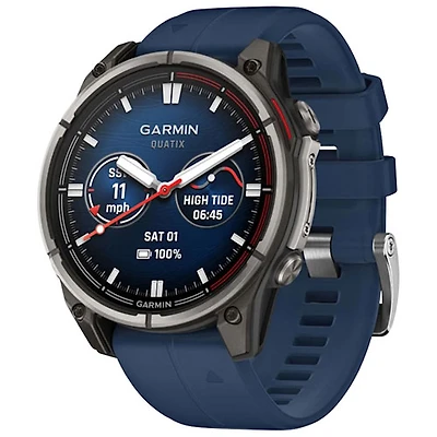 Montre intelligente GPS de mm Quatix 8 AMOLED de Garmin