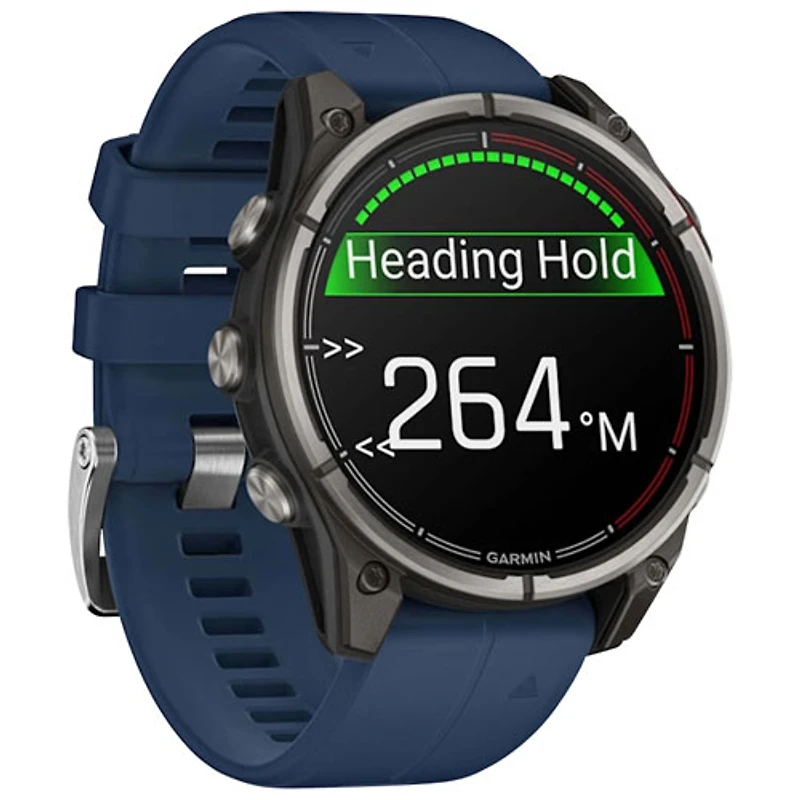 Montre intelligente GPS de mm Quatix 8 AMOLED de Garmin