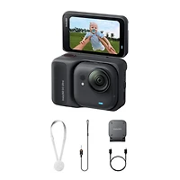 Insta360 GO Ultra Waterproof 4K 360° Sports Camera - Black