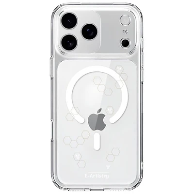 E-Artistry Signature Honeycomb Fitted Hard Shell Case with MagSafe for iPhone 17 Pro Max - Gold