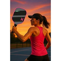 Raquette de pickleball en fibre de verre de Hurley - Rose