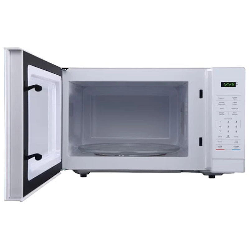 Magic Chef 1.1 Cu. Ft. Counter Top Microwave (MC110MWF) - White