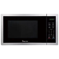 Four à micro-ondes de comptoir de 0,9 pi³ de Magic Chef (MC99MSTF) - Acier inoxydable