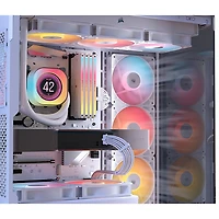 Corsair RS120-R ARGB 120mm Triple PWM Reverse Case Fan Kit - White