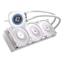 Corsair Nautilus 360 RS LCD Liquid CPU Cooling System - White