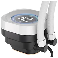 Corsair Nautilus 360 RS LCD Liquid CPU Cooling System - White