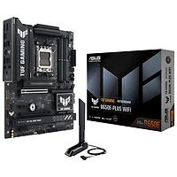 Carte mère TUF Gaming B650E-PLUS Wi-Fi 6E AM5 DDR5 d'ASUS pour processeurs Ryzen 9000/8000/7000 d'AMD