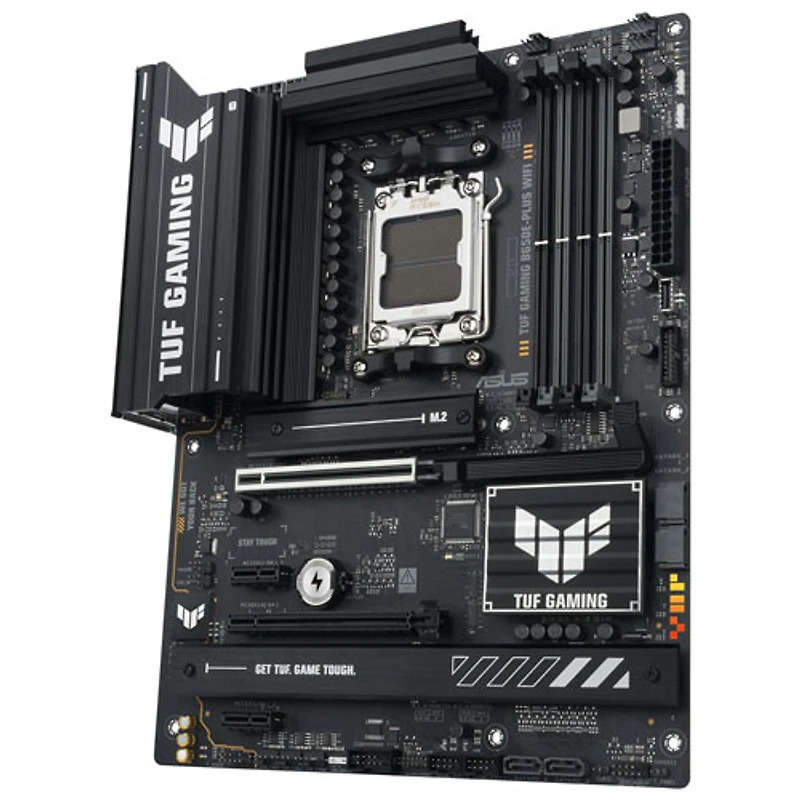 Carte mère TUF Gaming B650E-PLUS Wi-Fi 6E AM5 DDR5 d'ASUS pour processeurs Ryzen 9000/8000/7000 d'AMD