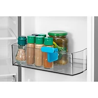 Réfrigérateur à deux portes de 22,6 pi³ 33 po avec distributeur de glaçons de Midea (MRF23I7AST) - Inox