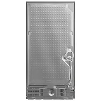 Réfrigérateur à deux portes de 22,6 pi³ 33 po avec distributeur de glaçons de Midea (MRF23I7AST) - Inox