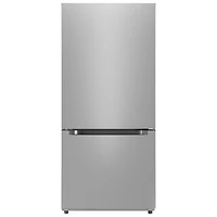 Réfrigérateur à congélateur inférieur avec éclairage DEL 18,7 pi³ 30 po de Midea (MRB19B7AST) - Inox