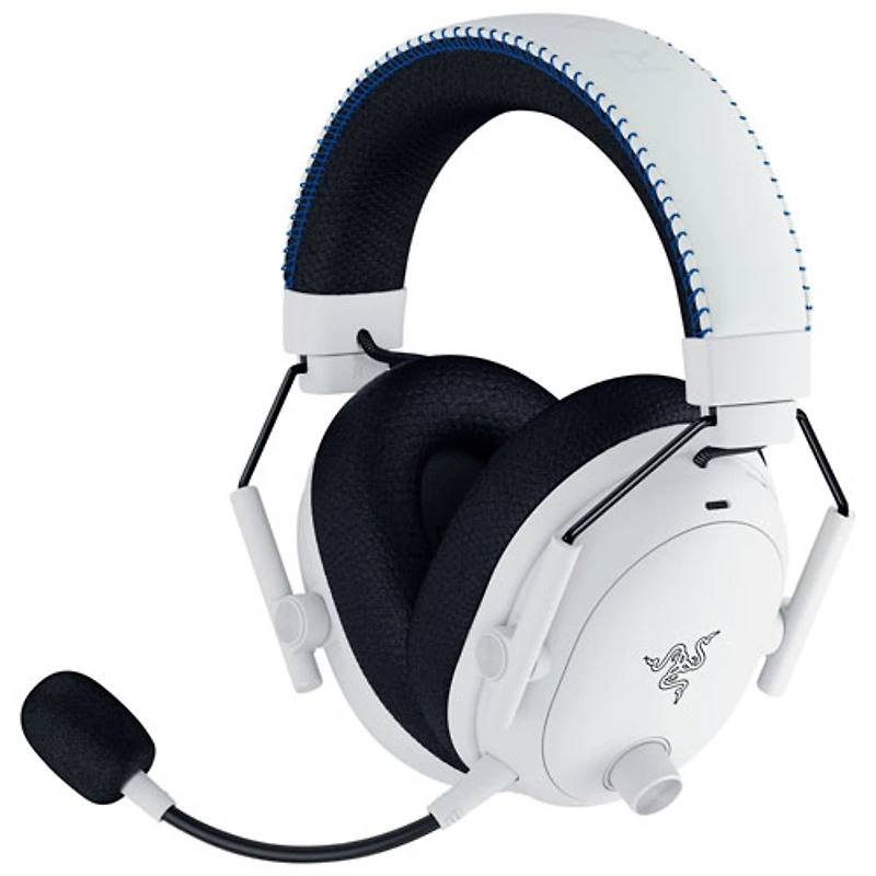 Casque de jeu sans fil BlackShark V3 Pro de Razer pour PlayStation - Blanc