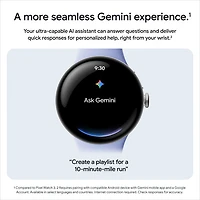 Montre Pixel Watch 4 (Bluetooth) 41 mm de Google avec boîtier en aluminium champagne doré et bracelet sport citronnelle