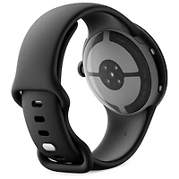 Google Pixel Watch 4 (Bluetooth) 41mm Matte Black Aluminum Case with Obsidian Active Band
