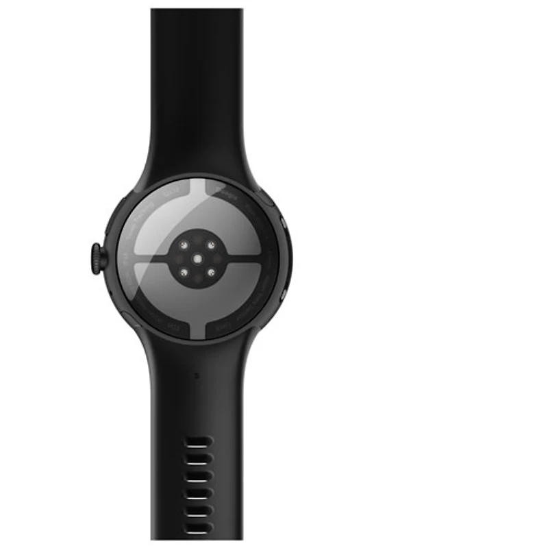 Google Pixel Watch 4 (Bluetooth) 41mm Matte Black Aluminum Case with Obsidian Active Band