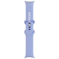 Montre Pixel Watch 4 (Bluetooth) 41 mm de Google avec boîtier en aluminium argenté poli et bracelet sport iris