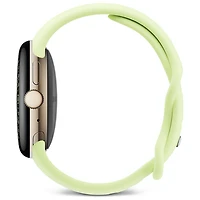 Google Pixel Watch 4 (LTE) 41mm Champagne Gold Aluminum Case with Lemongrass Active Band