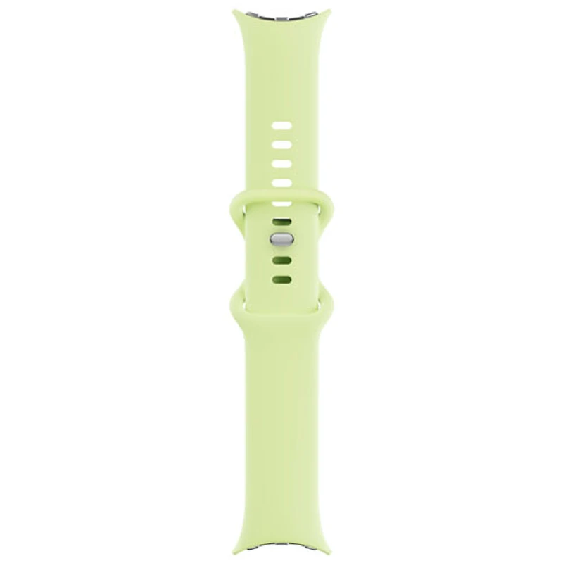 Google Pixel Watch 4 (LTE) 41mm Champagne Gold Aluminum Case with Lemongrass Active Band