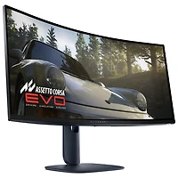 Alienware 34" QD-OLED 240Hz 0.03ms GTG OLED LCD G-Sync FreeSync Gaming Monitor (AW3425DW) - Black