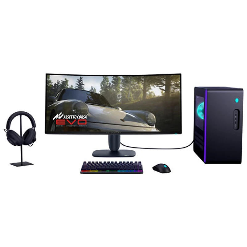Alienware 34" QD-OLED 240Hz 0.03ms GTG OLED LCD G-Sync FreeSync Gaming Monitor (AW3425DW) - Black
