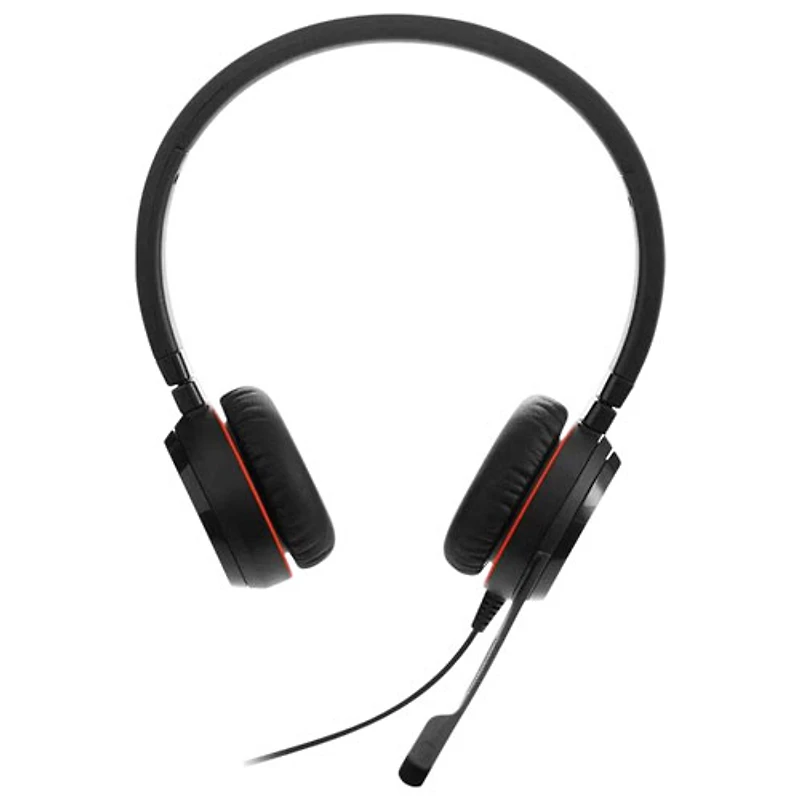 Casque d'écoute Evolve 30 II de Jabra avec microphone intégré (5399-823-389-01) - Noir