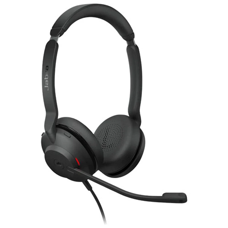 Casque d'écoute Evolve2 30 SE de Jabra avec microphone intégré - Noir