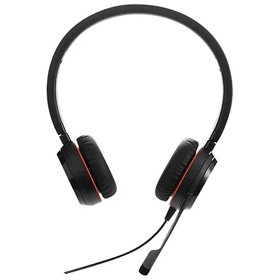 Jabra Evolve 30 II On-Ear Headset with Built-in Microphone (5399-829-389-01) - Black