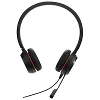 Jabra Evolve 30 II On-Ear Headset with Built-in Microphone (5399-829-389-01) - Black