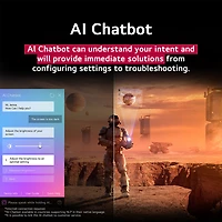 Téléviseur intelligent avec IA webOS HDR QNED UHD 4K de 50 po QNED70 de LG (50QNED70AUA.ACC) - 2025
