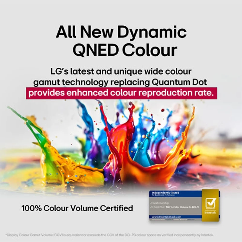 Téléviseur intelligent avec IA webOS HDR QNED UHD 4K de 50 po QNED70 de LG (50QNED70AUA.ACC) - 2025
