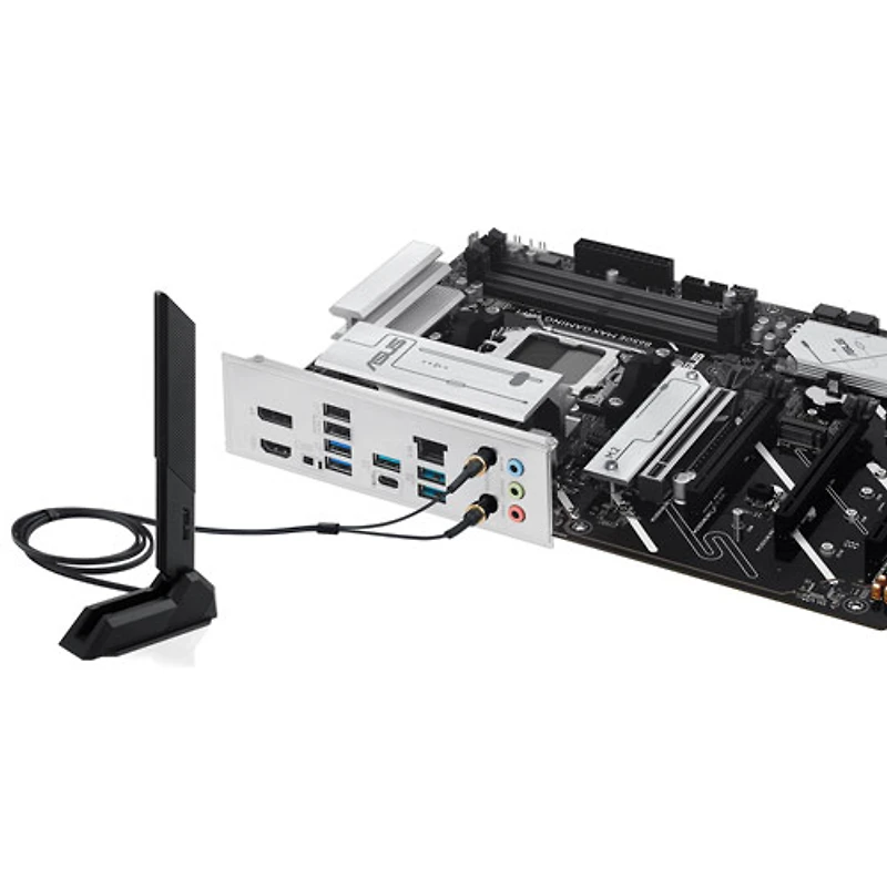 Carte mère B650E MAX Gaming Wi-Fi AMD AM5 DDR5 d'ASUS pour processeurs Ryzen 9000/8000/7000 d'AMD