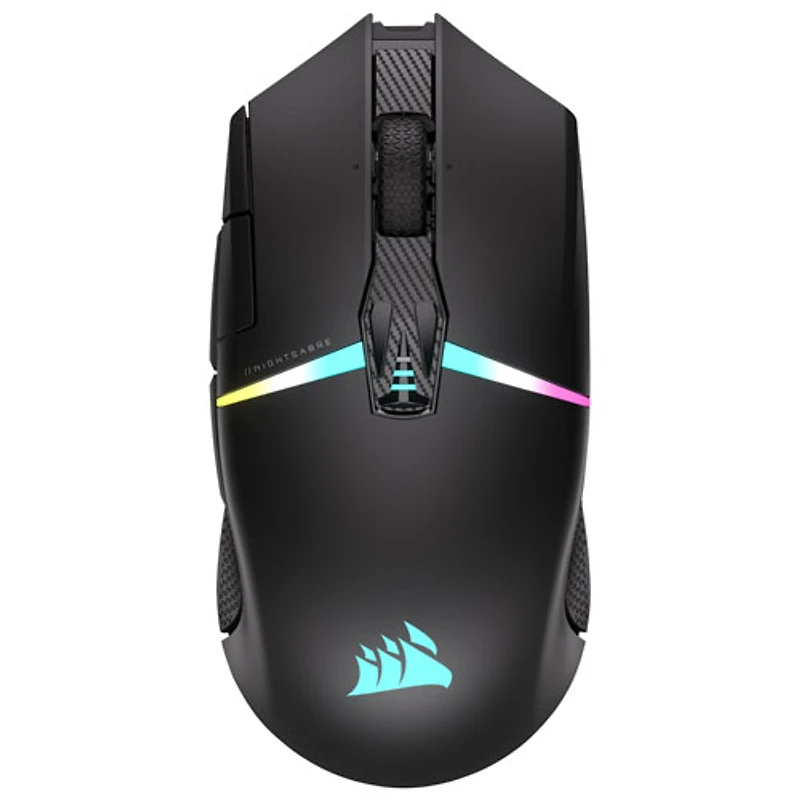 Corsair Nightsabre 26000 DPI Wireless Optical Gaming Mouse - Black