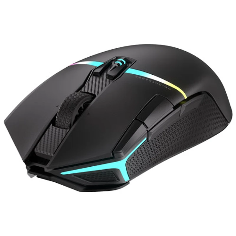 Souris de jeu optique sans fil de 26 000 ppp Nightsabre de Corsair - Noir