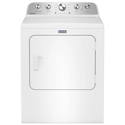 Sécheuse électrique à vapeur de 7,0 pi³ Pet Pro de Maytag (YMED5605RW) - Blanc