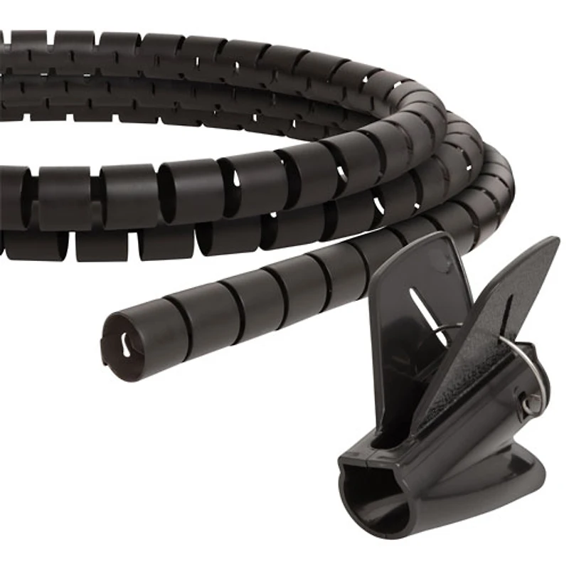 Housse de câble en plastique avec pince de 2 m (6 pi) de Helix
