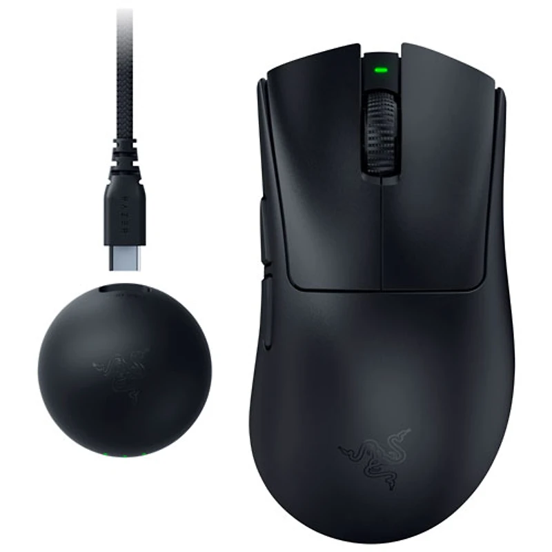 Razer DeathAdder V4 Pro Wireless Optical Gaming Mouse - Black