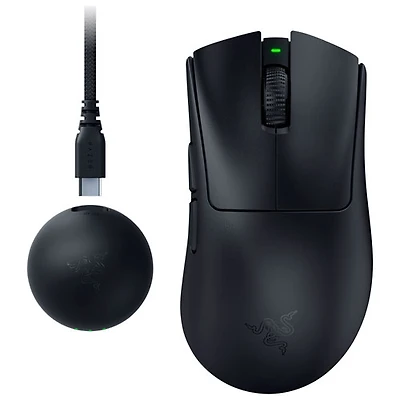 Razer DeathAdder V4 Pro Wireless Optical Gaming Mouse - Black