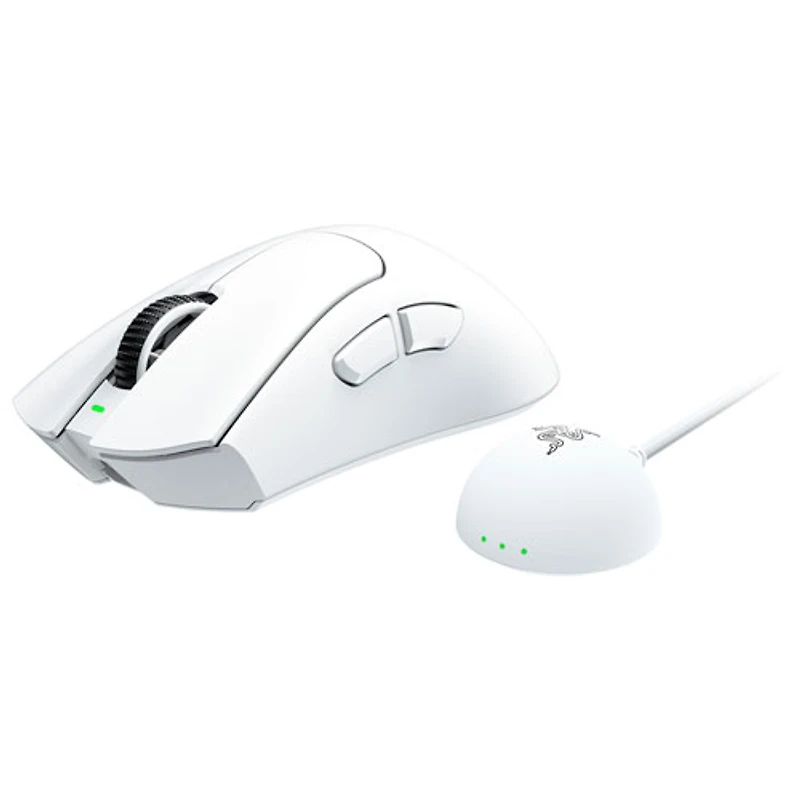 Souris de jeu optique sans fil DeathAdder V4 Pro de Razer - Blanc