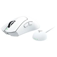 Souris de jeu optique sans fil DeathAdder V4 Pro de Razer - Blanc