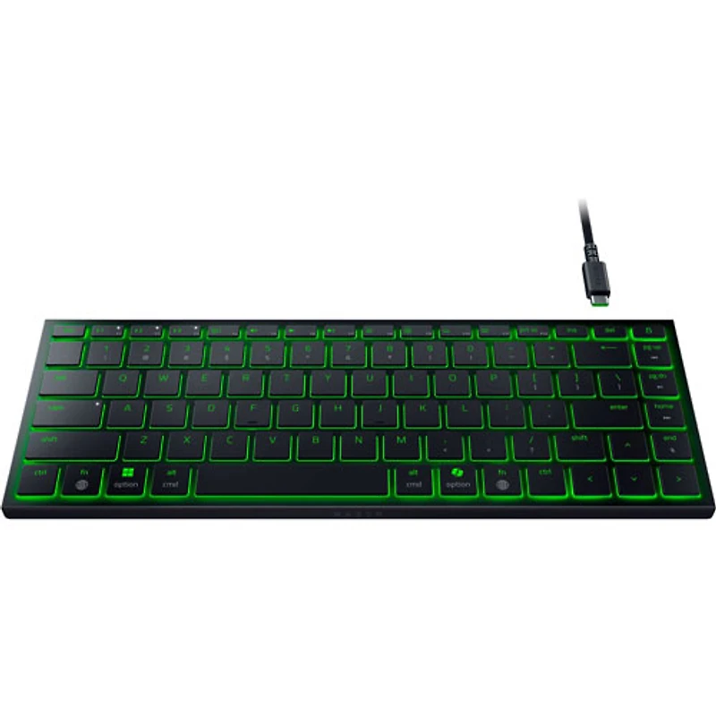 Clavier de jeu mince rétroéclairé sans fil à commutateurs mécaniques Chroma Joro de Razer