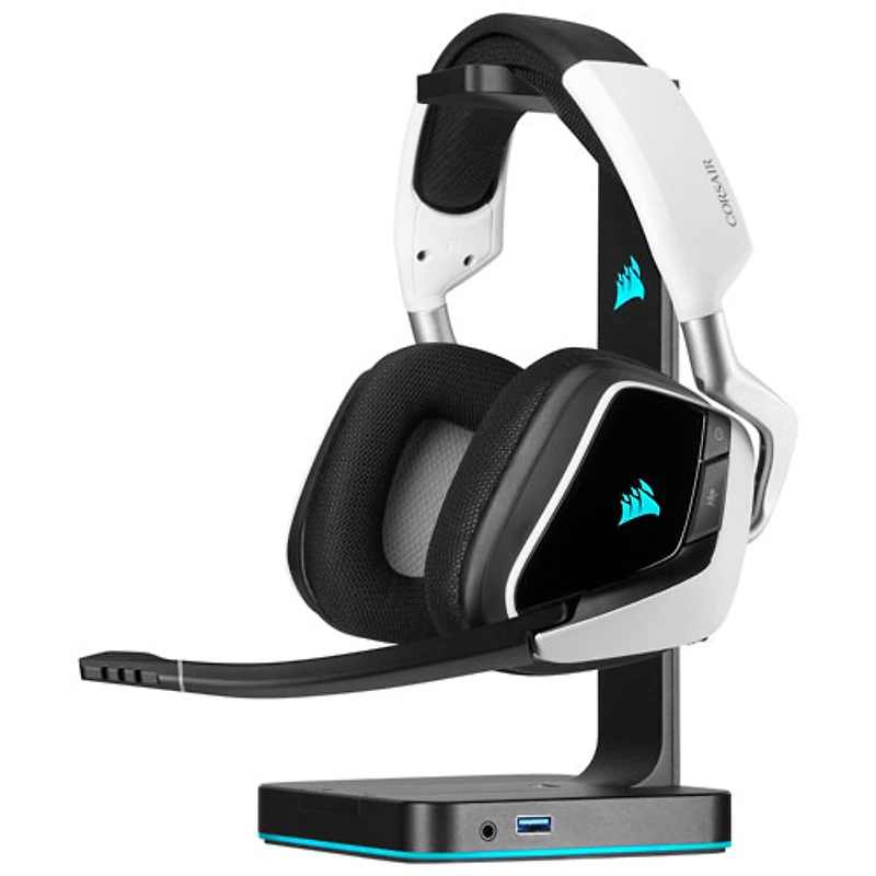 Corsair Void RGB Elite Wireless Gaming Headset for PS4/PC - White